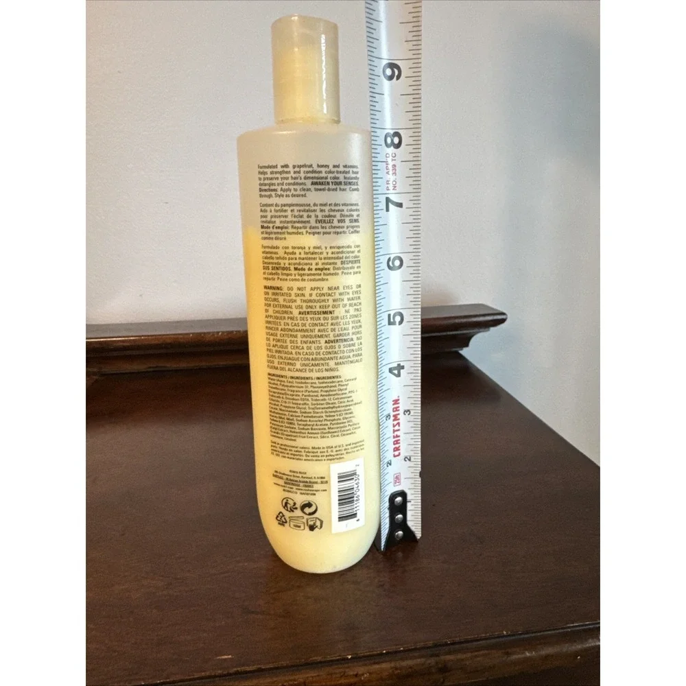 Rusk Sensories Brilliance Color Protecting Leave In Conditioner Honey 13.5 Oz